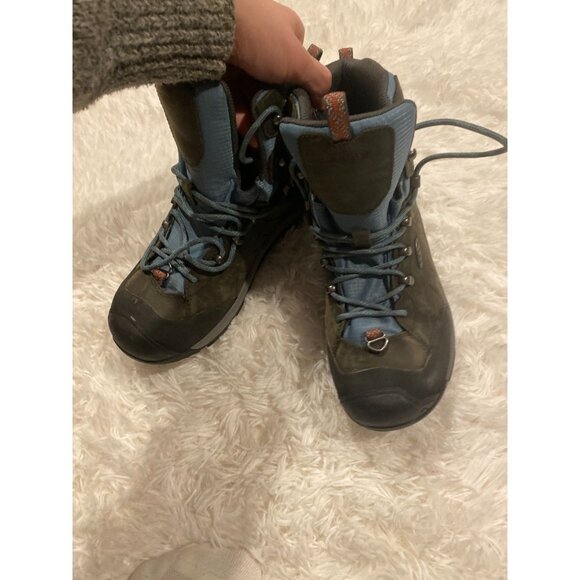 KEEN Revel 4 Mid Height Polar Magnet/North Atlantic Snow Boots 10 W - Picture 13 of 14